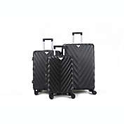 Mirage Luggage Ryan 3-Piece Hardside Expandable Spinner Luggage Set