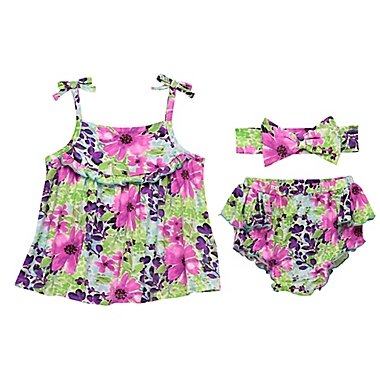 Start-Up Kids&reg; Size 4T 3-Piece Topper Dress Set in Blue. View a larger version of this product image.