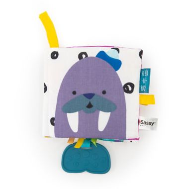 Sassy&trade; Look n&rsquo; Sea&trade; Peek-a-boo Book. View a larger version of this product image.