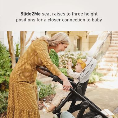 Graco&reg; Premier Modes&trade; Nest2Grow&trade; 4-in-1 Stroller in Midtown. View a larger version of this product image.