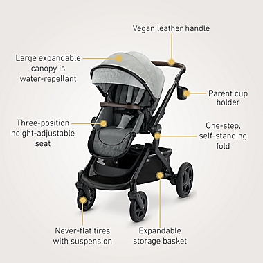 Graco&reg; Premier Modes&trade; Nest 3-in-1 Travel System in Midtown. View a larger version of this product image.
