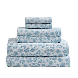 Scout® City Kitty Cotton Terry 6-Piece Towel Set