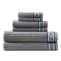 Nautica® Signature Cotton Terry 6-Piece Towel Set