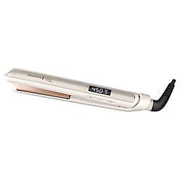 Remington® Shine Therapy 1-Inch Flat Iron in White Gold
