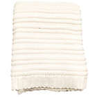 Alternate image 3 for Everhome&trade; Hamptons Sweater Knit Throw Blanket in Coconut Milk