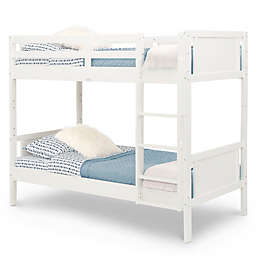 Delta Children® Twin Over Twin Convertible Bunk Bed in White