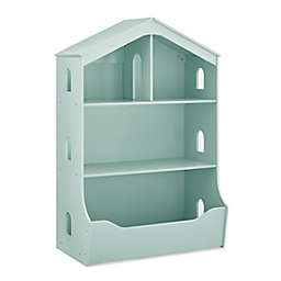 Delta Children® Playhouse Bookcase with Toy Storage in Mint Green