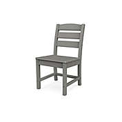 POLYWOOD&reg; Lakeside All-Weather Patio Dining Chair in Slate Grey