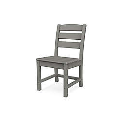 POLYWOOD® Lakeside All-Weather Patio Dining Chair in Slate Grey
