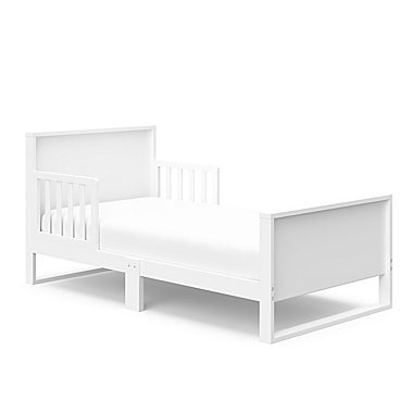 Storkcraft&reg; Slumber Toddler Bed in White. View a larger version of this product image.
