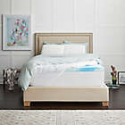 Alternate image 1 for Sealy&reg; SealyChill&trade; 4-Inch Memory Foam Queen Mattress Topper with Pillowtop Cover