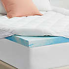 Alternate image 3 for Sealy&reg; SealyChill&trade; 4-Inch Memory Foam Queen Mattress Topper with Pillowtop Cover
