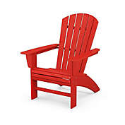 POLYWOOD&reg; Nautical Curveback Adirondack Chair in Red