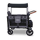 Alternate image 1 for WonderFold Wagon Premium Quad Stroller Wagon in Charcoal Grey