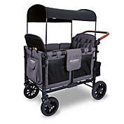 WonderFold Wagon Premium Quad Stroller Wagon in Charcoal Grey