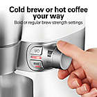 Alternate image 1 for Hamilton Beach&reg; Craft Rapid Cold Brew &amp; Hot Coffee Maker in White