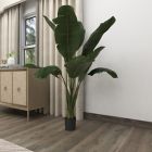 Alternate image 1 for Ridge Road Decor 69.5-Inch Strelitziaceae Tree with Black Nursery Planter