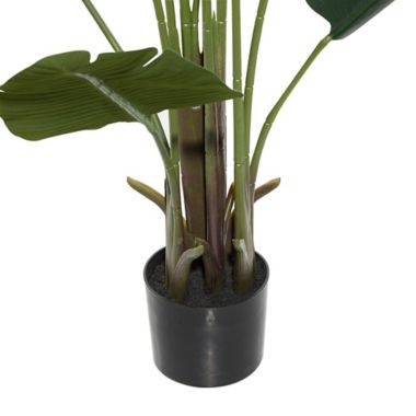 Ridge Road Decor 69.5-Inch Strelitziaceae Tree with Black Nursery Planter. View a larger version of this product image.