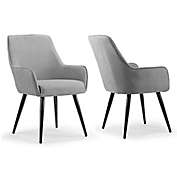 Amir Dining Chairs in Light Grey (Set of 2)