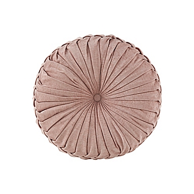 Intelligent Design Loretta 22-Inch Round Floor Pillow Cushion in Blush. View a larger version of this product image.