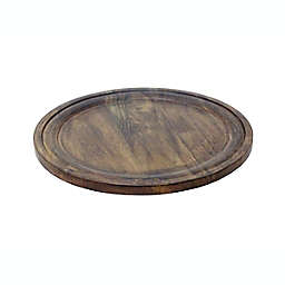 Bee & Willow™ Aged Fall Charger Plate in Grey