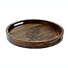 Alternate image 0 for Bee &amp; Willow&trade; 14-Inch Round Aged Fall Serving Tray in Grey