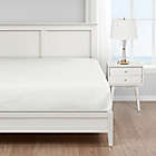 Alternate image 1 for Nautica&reg; Solid 180-Thread-Count CVC Twin XL Fitted Sheet in Deck White