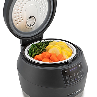 NutriBullet&reg; EveryGrain&trade; Cooker in Black. View a larger version of this product image.
