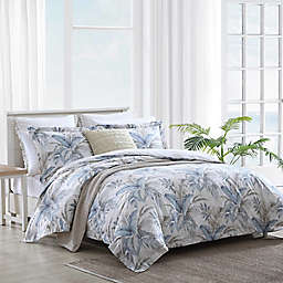 Tommy Bahama® Bakers Bluff 3-Piece Reversible King Duvet Cover Set in Silver Blue