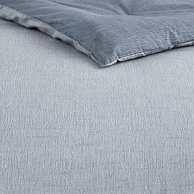 Nautica&reg; Withernsea 7-Piece Reversible Full/Queen Comforter Bonus Set in Grey. View a larger version of this product image.