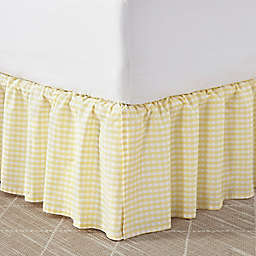 Laura Ashley© Classic Hedy Full Ruffled Bedskirt in Yellow