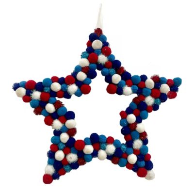 H for Happy&trade; 21.6-Inch 4th of July Star Wreath