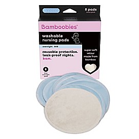 bamboobies® 4-Pack Overnight Reusable Nursing Pads