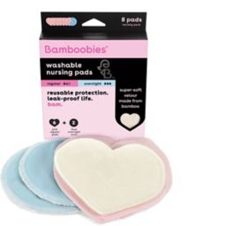 Bamboobies® 8-Pack Washable Nursing Pads