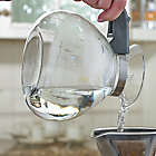 Alternate image 2 for Medelco Stovetop Whistling 12-Cup Glass Tea Kettle