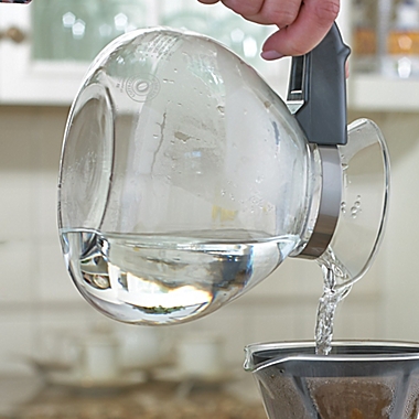 Medelco Stovetop Whistling 12-Cup Glass Tea Kettle. View a larger version of this product image.