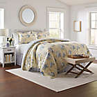 Alternate image 4 for Laura Ashley&reg; Maybelle 4-Piece King Comforter Set in Yellow