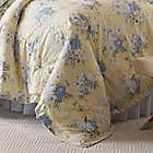 Alternate image 6 for Laura Ashley&reg; Maybelle 4-Piece King Comforter Set in Yellow