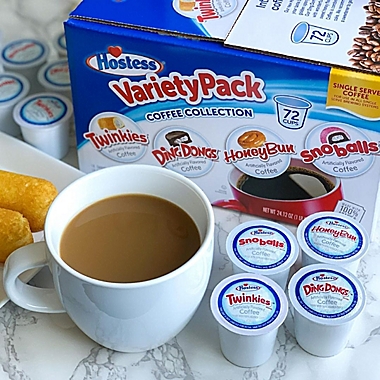 Hostess&reg; Variety Pack Coffee for Single Serve Coffee Makers 72-Count. View a larger version of this product image.