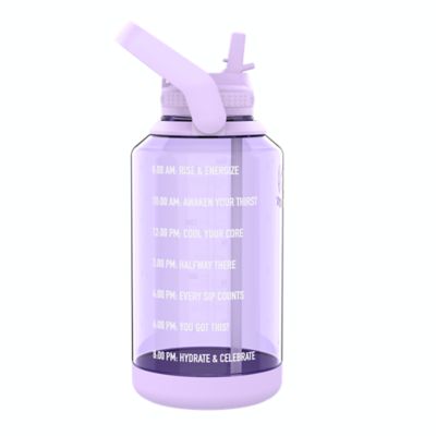 Takeya&reg; Motivational 64 oz. Tritan Water Bottle in Purple