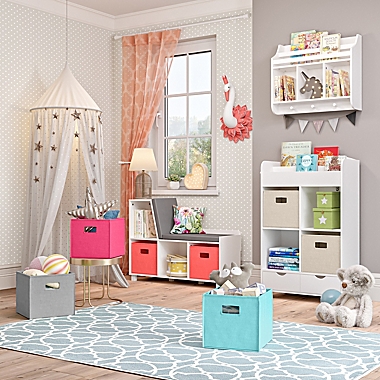 RiverRidge&reg; Home Book Nook Collection Kids Cubby Storage Cabinet in White. View a larger version of this product image.