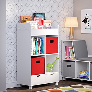 RiverRidge&reg; Home Book Nook Collection Kids Cubby Storage Cabinet in White. View a larger version of this product image.