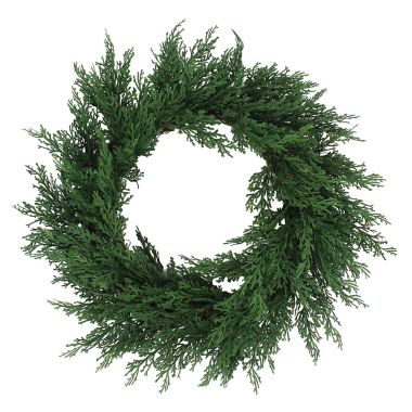 Bee & Willow 20-Inch Cedar Holiday Wreath