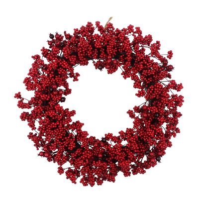 Bee &amp; Willow&trade; 24-Inch Berry Christmas Wreath in Red