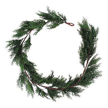 Bee & Willow&trade; 72-Inch Basic Cedar Value Garland. View a larger version of this product image.