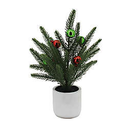 H for Happy™ 12-Inch Tabletop Christmas Tree with Ornaments