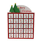 Alternate image 0 for H for Happy&trade; Merry Christmas Wooden Advent Calendar