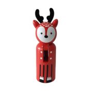 H for Happy&trade; 8-Inch Reindeer Christmas Nutcracker in Red