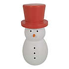 Alternate image 0 for H for Happy&trade; 6-Inch Wooden Snowman in Red