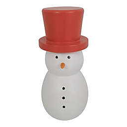 H for Happy™ 6-Inch Wooden Snowman in Red